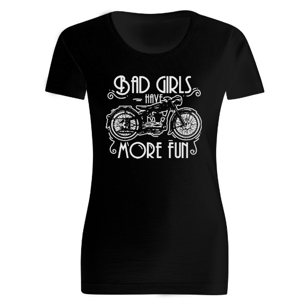 Tričko s potlačou Bad girls