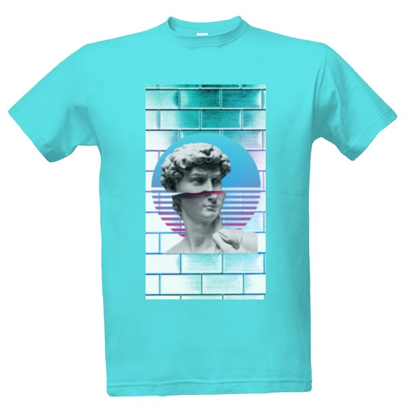 Tričko s potlačou Broken David