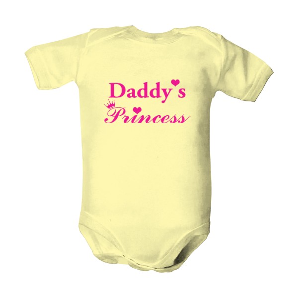 Dětské body  s potlačou Daddy´s princess