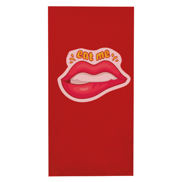 Nákrčník/bandana s potiskem Eat me