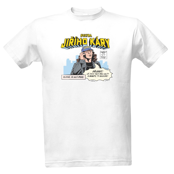 Tričko s potiskem Jiří Kára