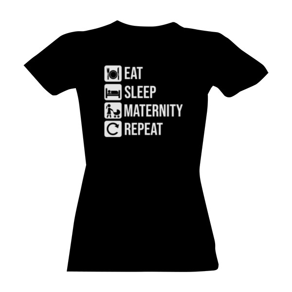 Tričko s potlačou Maternity