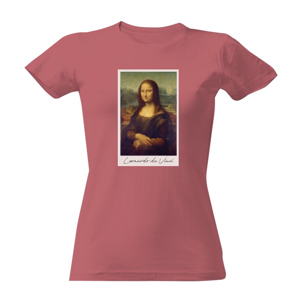 Tričko s potiskem Mona Lisa