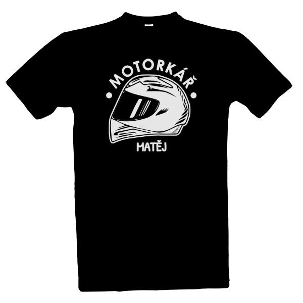 Tričko s potiskem Motorkář