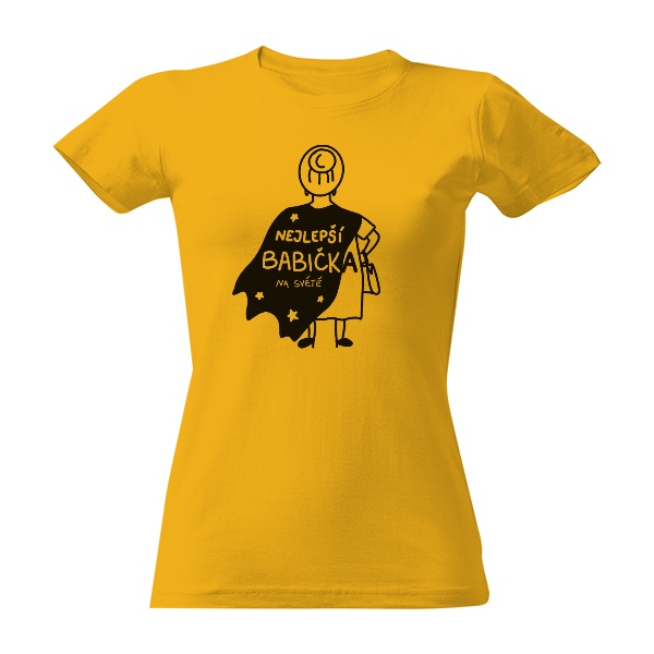 Tričko s potiskem Nejlepší babička