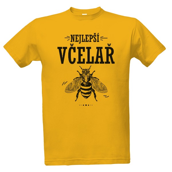 Tričko s potiskem Nejlepší včelař