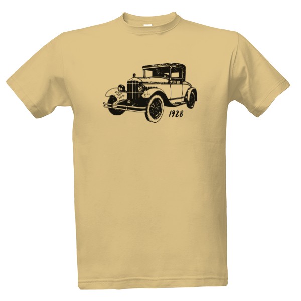 Tričko s potlačou Vintage